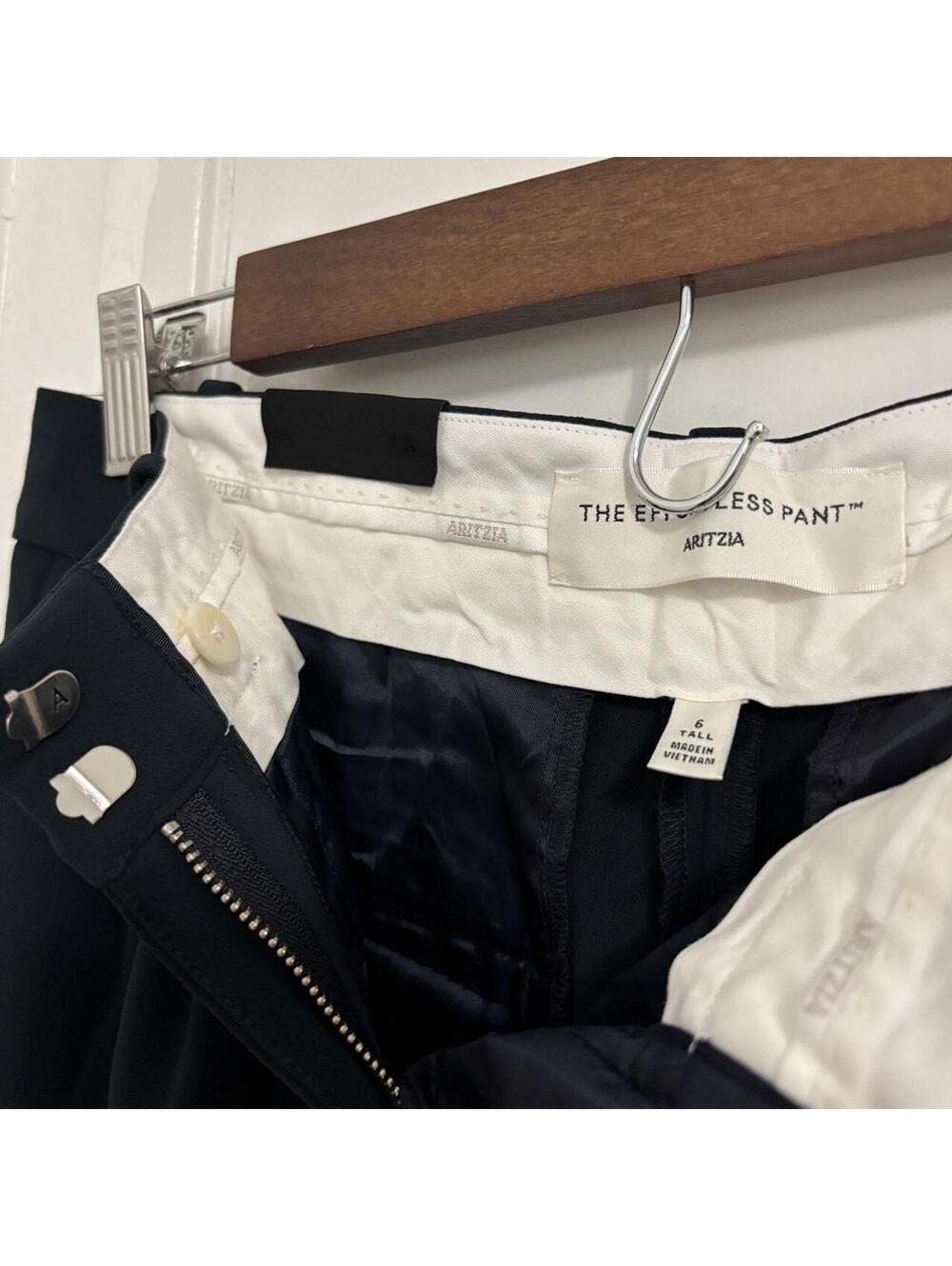 Aritzia The Effortless Pant - Crepette | Dark Night Navy | Size 6